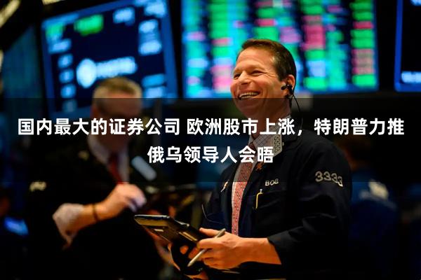 国内最大的证券公司 欧洲股市上涨，特朗普力推俄乌领导人会晤